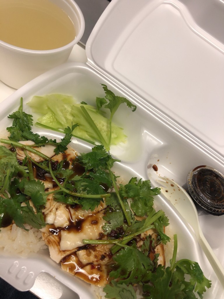 タレ掛けカオマンガイ