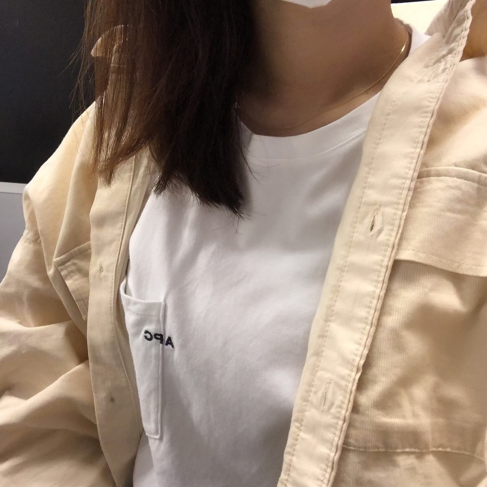 コーデュロイシャツ