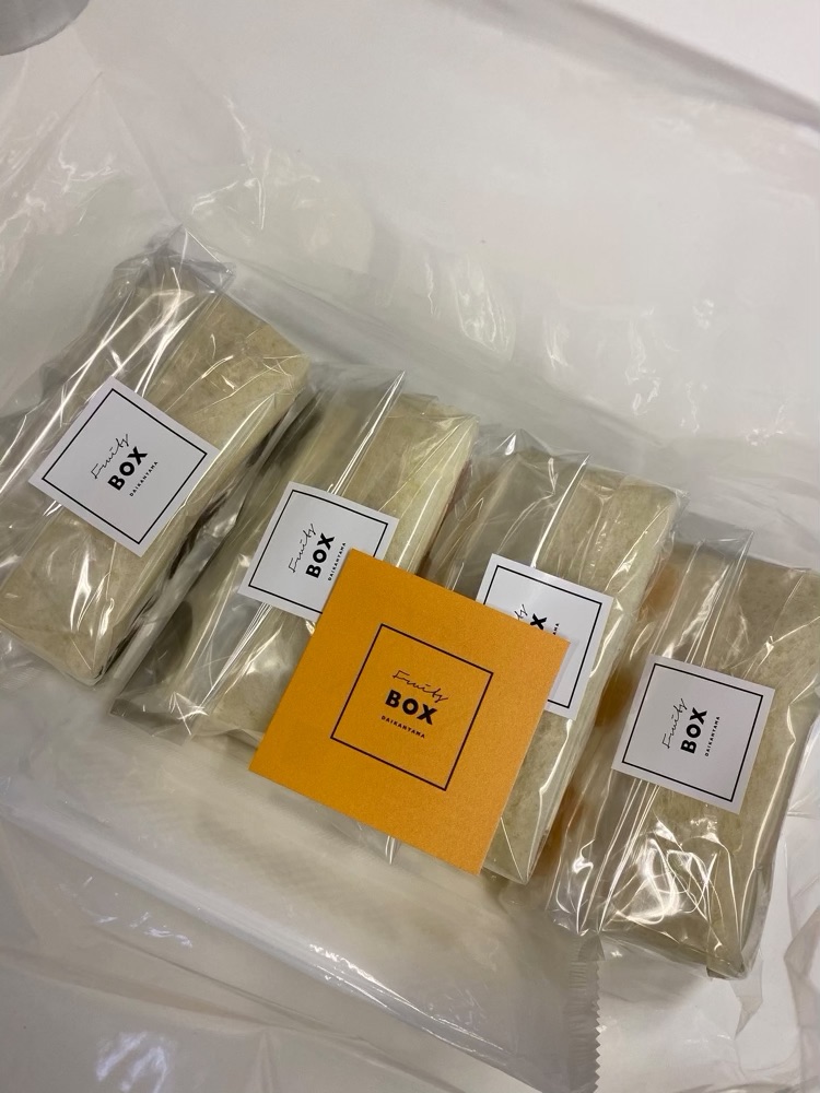 代官山のフルーツサンドと言えばフルーツBOX