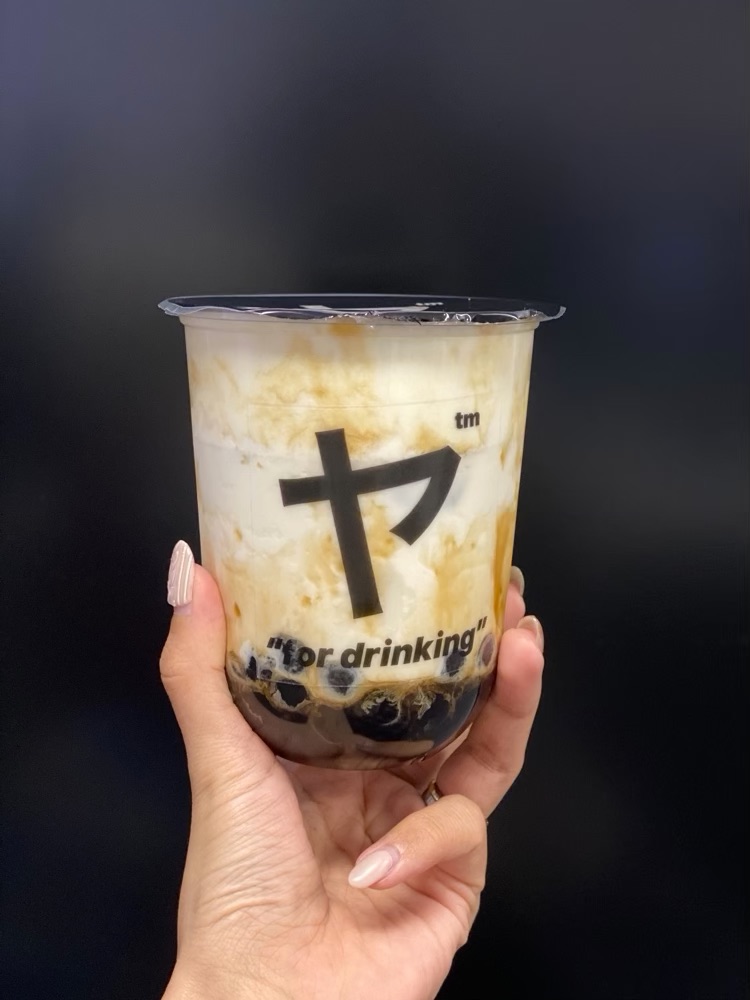 私が一番好きなタピオカは三茶ヤの焦がしラテです