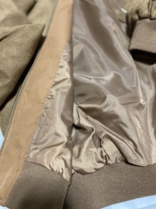 裏地もしっかり