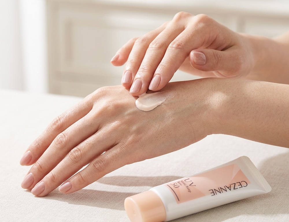 セザンヌの下地と手元