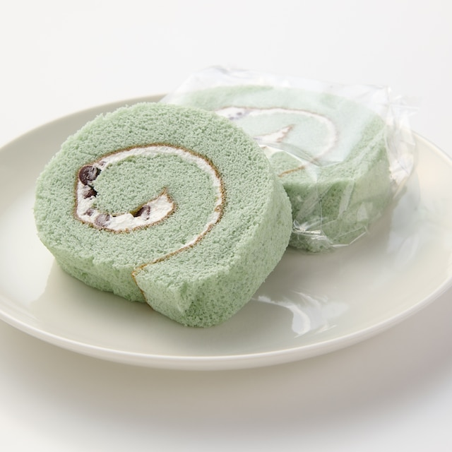 チョコミントロールケーキ